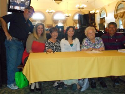 Larry Hopwood, Kris Del Monte, Gale Autentico, Tiffany Lee, Sherill Heacock and Art Acosta.