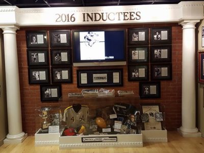 2016 Hall of Fame Wall