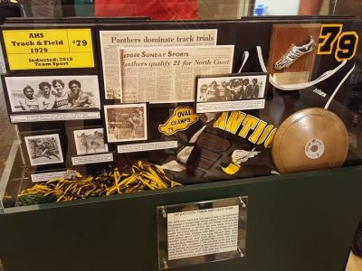 1979 Boy's Track and Field Team Display
