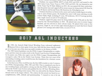 2017 Inductees Daniel Denham and Shannon Felix pg 9