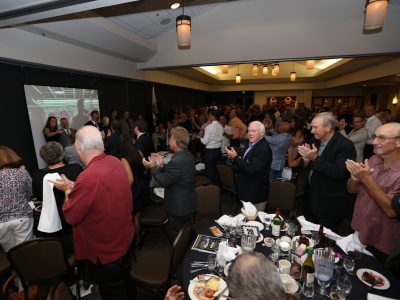 Alumni standing for 2017 Induction Class