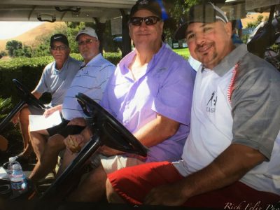 In the foursome Brian Sweeney Sr. Brian Sweeney Jr. Mike Forige and Jim Keith.