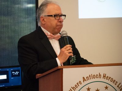 2018 Master of Ceremonies and 2016 Team Inductee Gary Bras