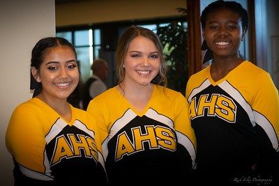 Gala Escorts from Antioch High Cheer Leaders volunteer as