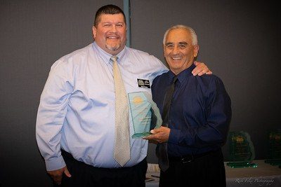 2018 Inductee Dr. Sean Ponce and AHS AD Steve Sanchez