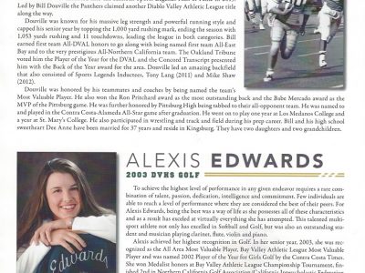 Bill Douville and Alexis Edwards Bios and Photos