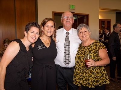 Rachael Smith, Melissa Young HOF 2019, Friend and Melissa's Mother.