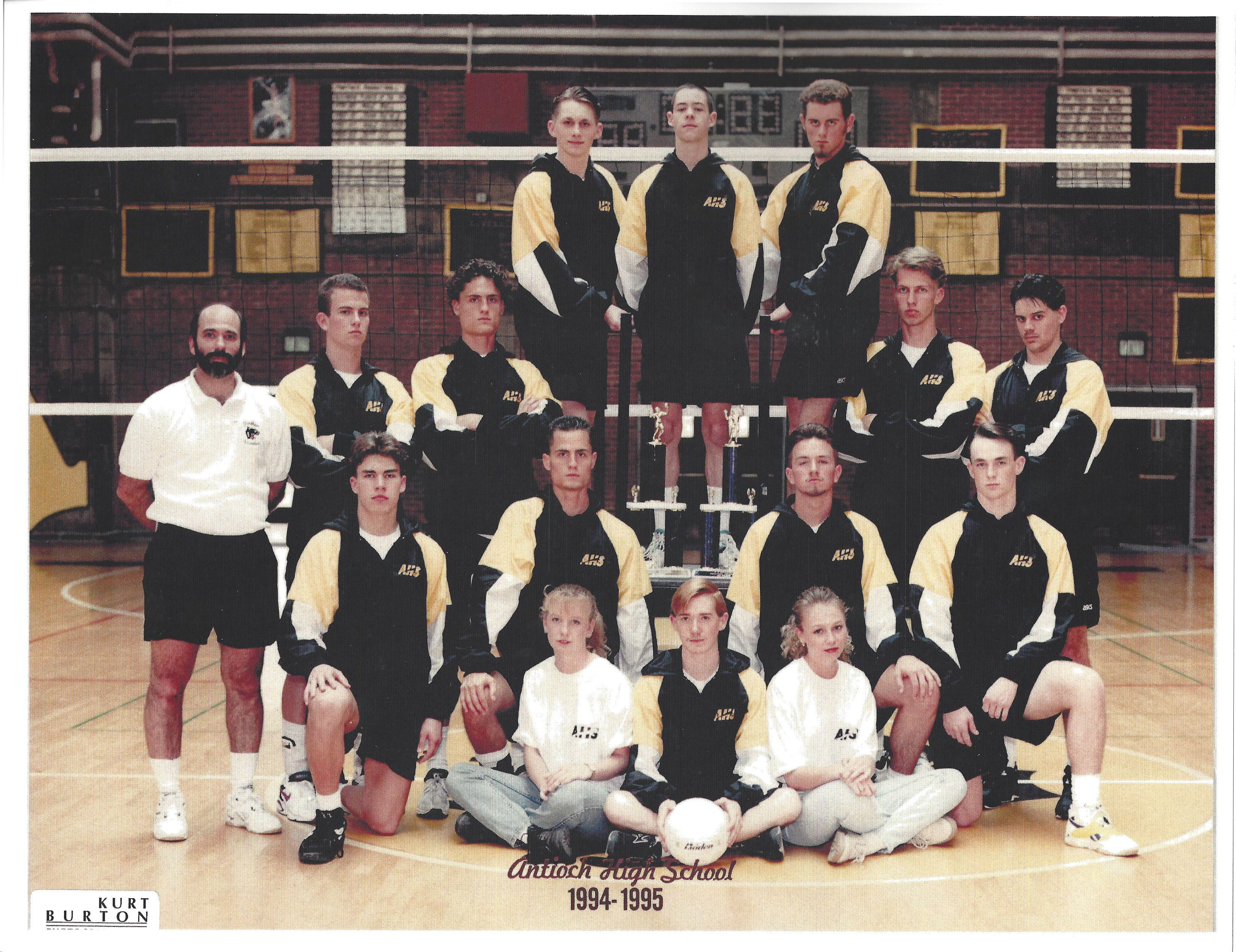 1994-1995 Antioch High School Boys' Volleyball Team